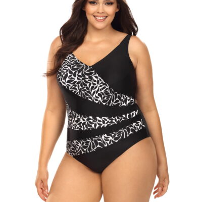 Jednoczęściowy kostium kąpielowy z kolekcji Plus Size L4452/2